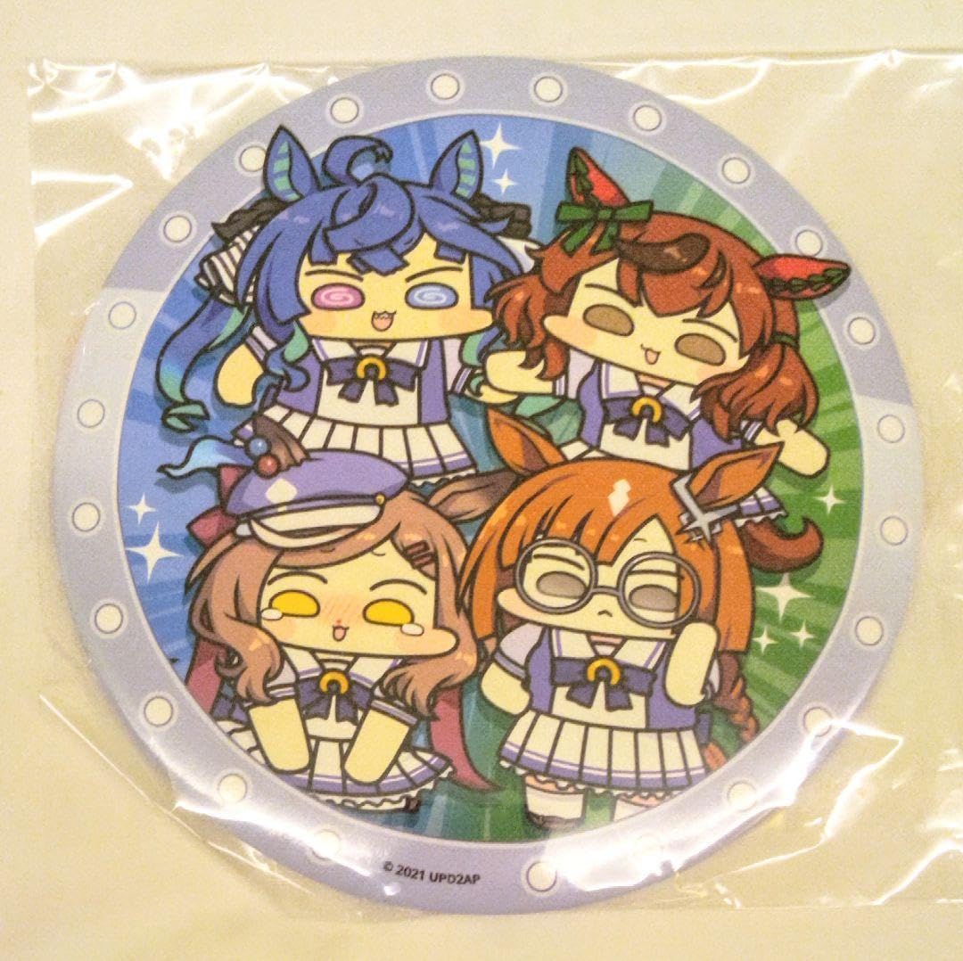 Amazon.co.jp: ウマ娘 アニプラス 韓国限定 ビッグ缶バッジ スタンド